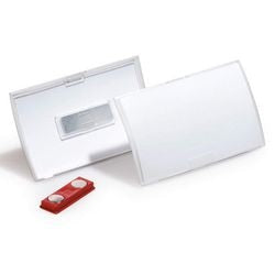 Insignias clickfold imán duradero 8215 54x90mm 10 piezas