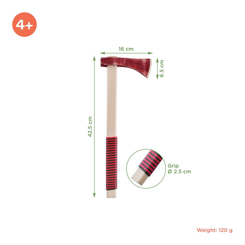 Hacha de madera Woodsy 39,5x16x6,5
