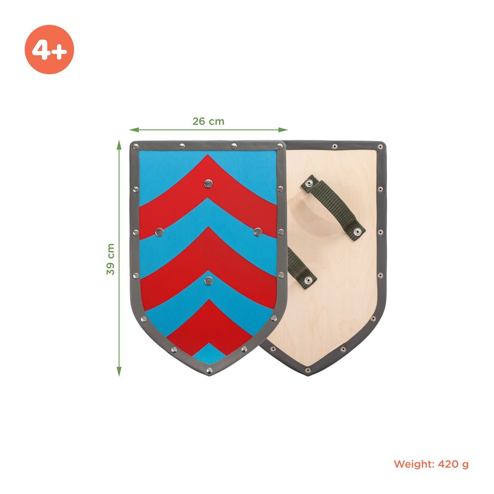 Escudo de madera amaderada. 26x39cm.