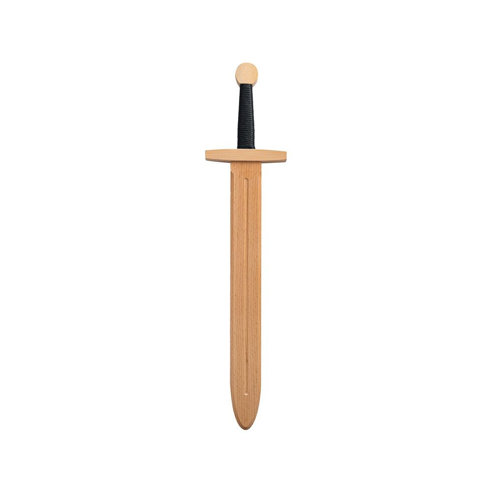 Gran espada de madera amaderada. 57,5x12x5cm