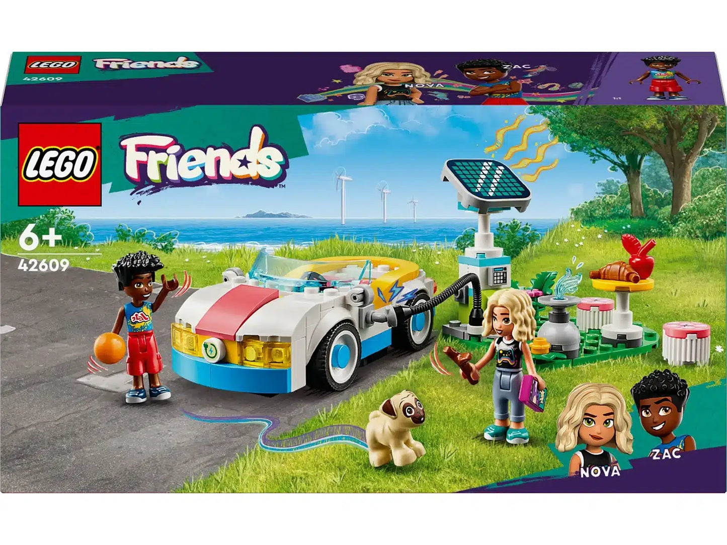LEGO LEGO Amigos 42609 Coche eléctrico y punto de carga