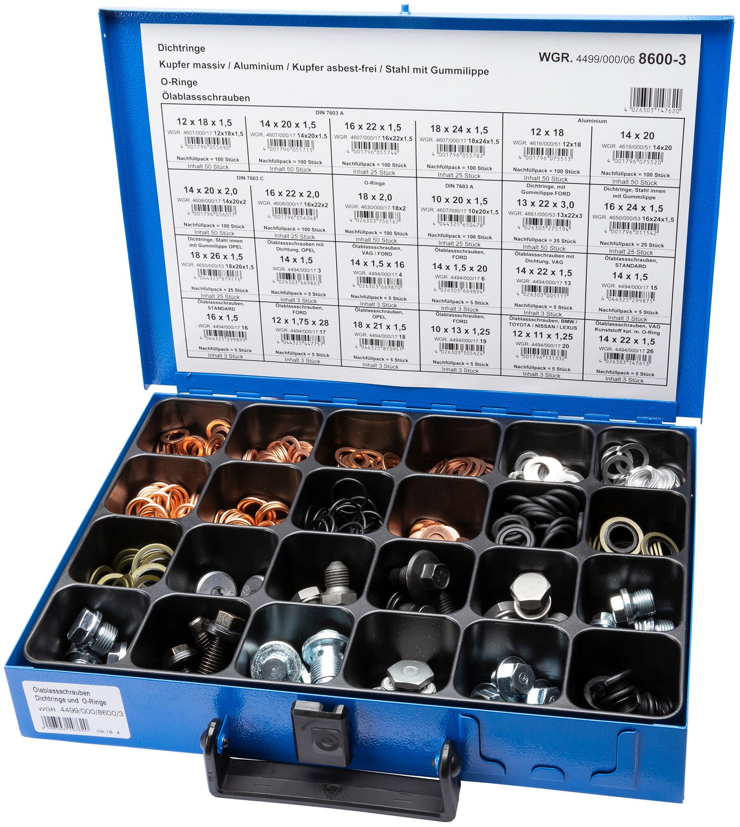 Dresselhaus ordin.oil drening tappo assortimento