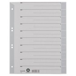 Schede Leitz cartoncino kraft grigio A4 100 pezzi