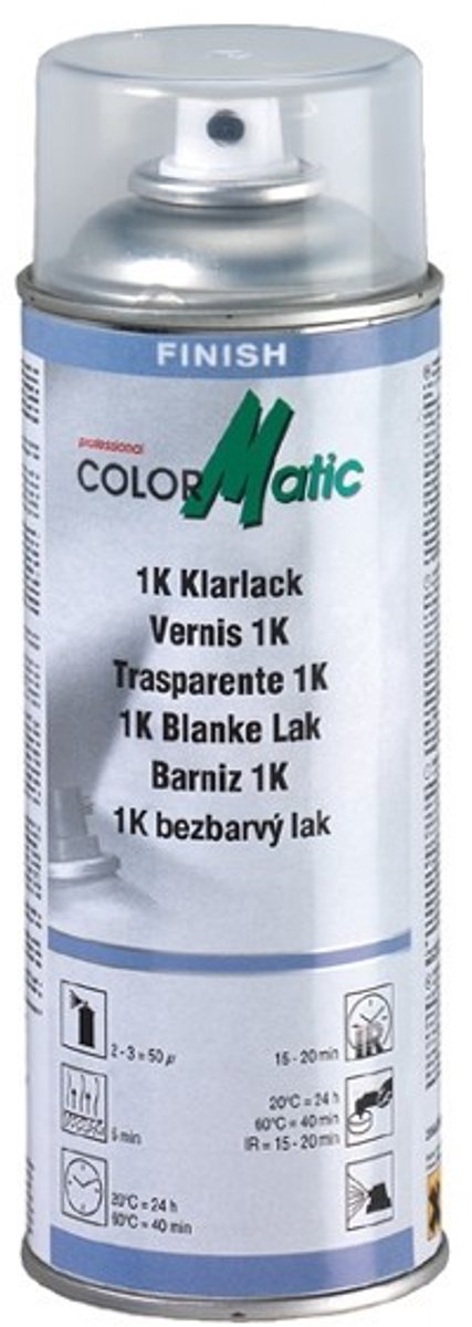 Motip colormatic professional Vernice trasparente monocomponente lucida - 400 ml.