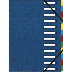 Carpeta de crecimiento exacompta exaclair harmonik a4 azul
