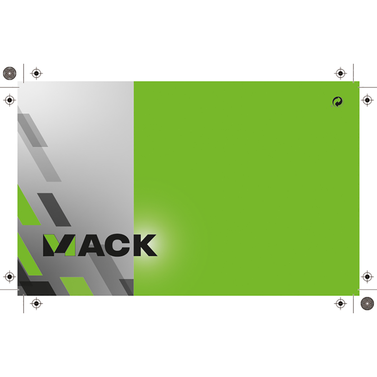 Mack 1023791 - cámara de aire para neumático 4.008 pqr 400 | 2 piezas