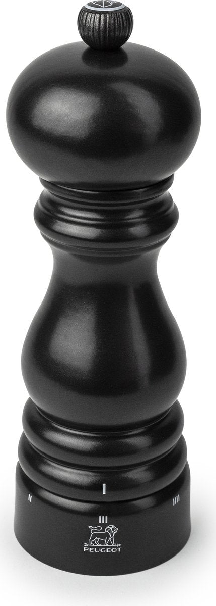 Molinillo de sal Peugeot Paris 18 cm - negro satinado - u'select - molinillo zirlion