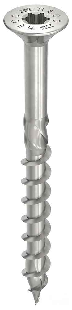 Heco topix-plus 5.0 x 60 vk t-20 dd acero inoxidable a2; 200 piezas - hc61775