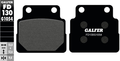 Galfer bremsbelag fd130 brake pad fd130 g1054 organic