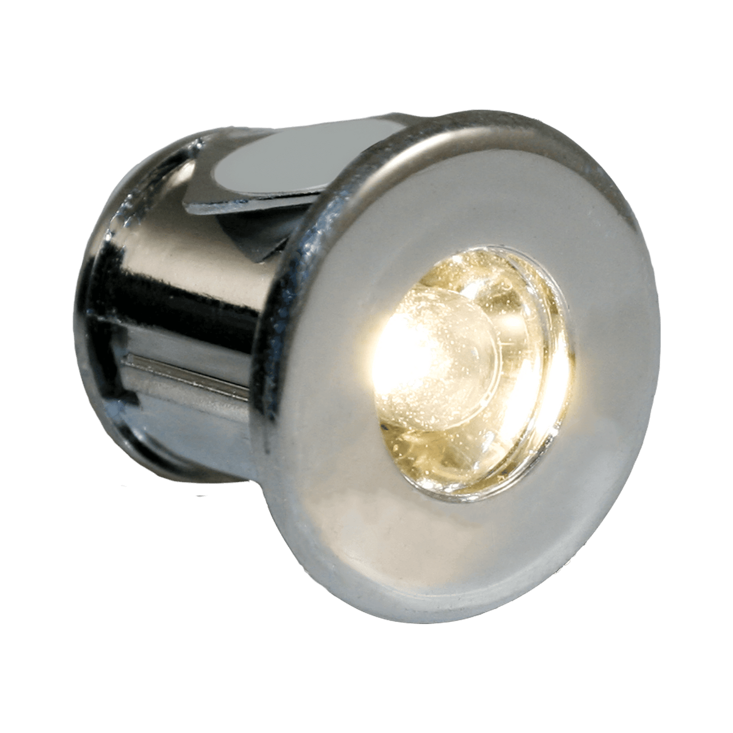 Fanale di navigazione Campio LED bianco - ece r10 - cromato - set di 2 pezzi