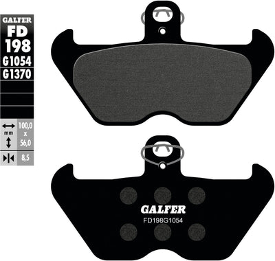 Galfer bremsbelag fd198 brake pad fd198 g1054 organic