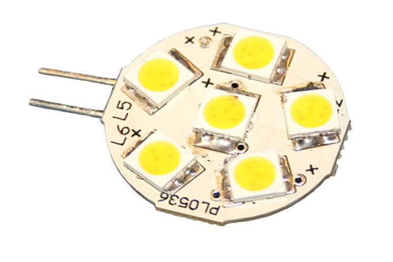 Lampada da presa LED super piatta dimmerabile 12v G4 - 100 lumen