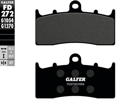 Galfer bremsbelag fd272 brake pad fd272 g1054 organic standard