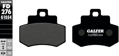 Galfer bremsbelag fd276 brake pad fd276 g1054 organic standard