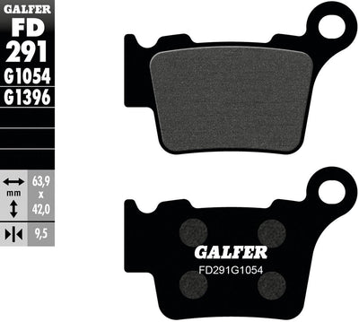 Pastiglie freno Galfer fd291 pastiglia freno fd291 g1054 standard organico