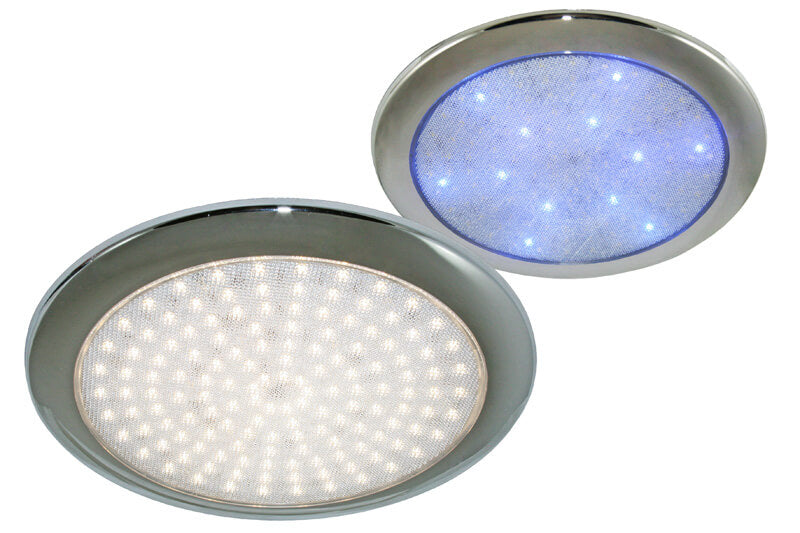 Plafoniera per camper e roulotte Taranto 10-15v con luce normale e notturna