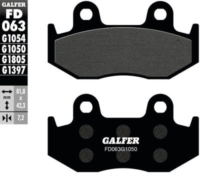 Galfer bremsbelag fd063 brake pad fd063 g1050 organic