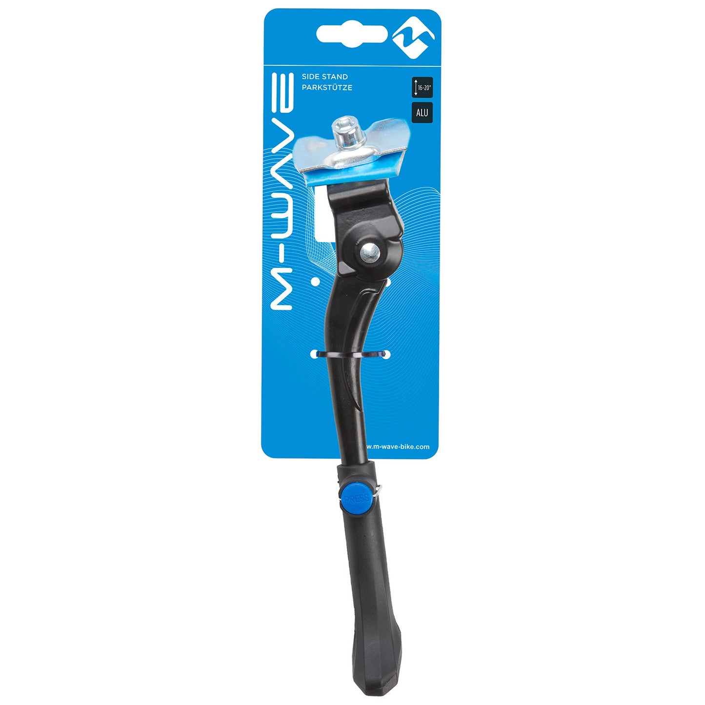 M-wave m-wave standard 16 20 alu nero 2 ° montaggio regolabile sulla mappa