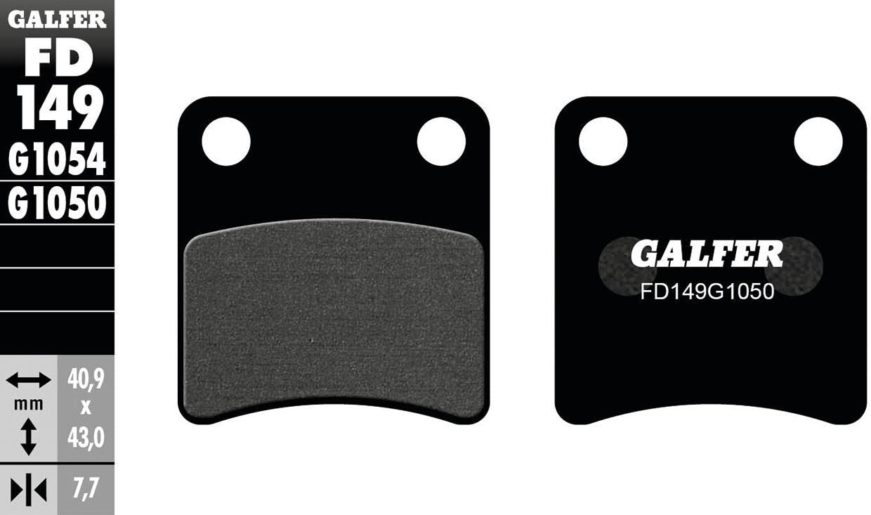 Pastiglie freno Galfer fd149 brake pad fd149 g1050 organiche