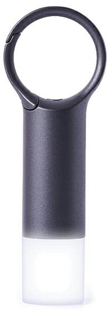 Portachiavi Lexon Nomaday Flash LED con illuminazione e pendente grigio