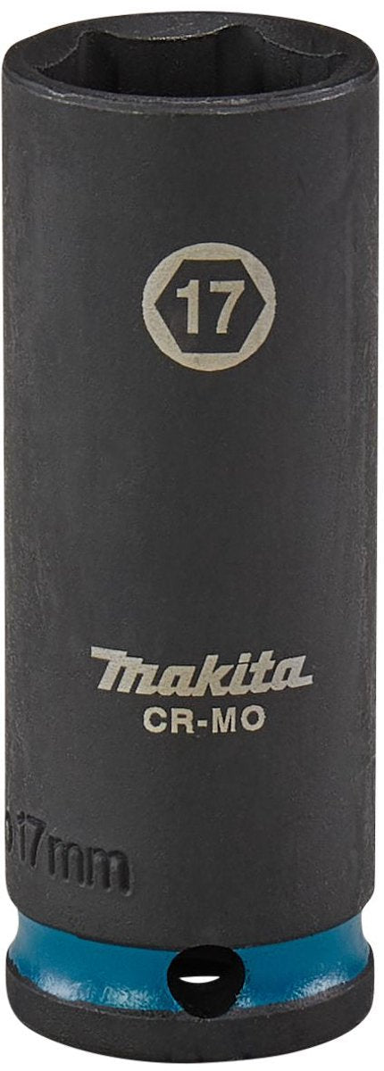 Bussola a impatto Imp makita act nera, lunga 3 8 17 mm - e-16346