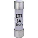 Cilindro fusibile Eti ch10 gg 6a 500v 10x38 | 10 pezzi