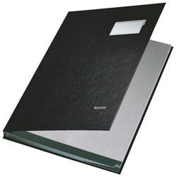 Libro de firmas Leitz A4 negro