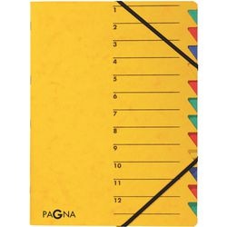 Cartella di ordinamento pagina gialla A4
