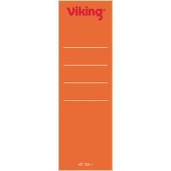 Cartella dorso etichette viking red 10 pezzi di carta