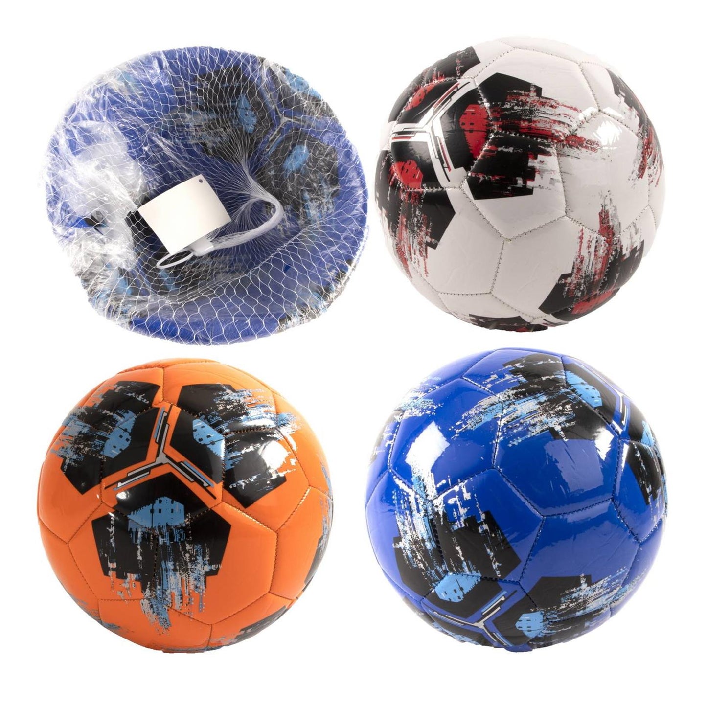Voetbal maat 5, 320 gram, 3 assorti