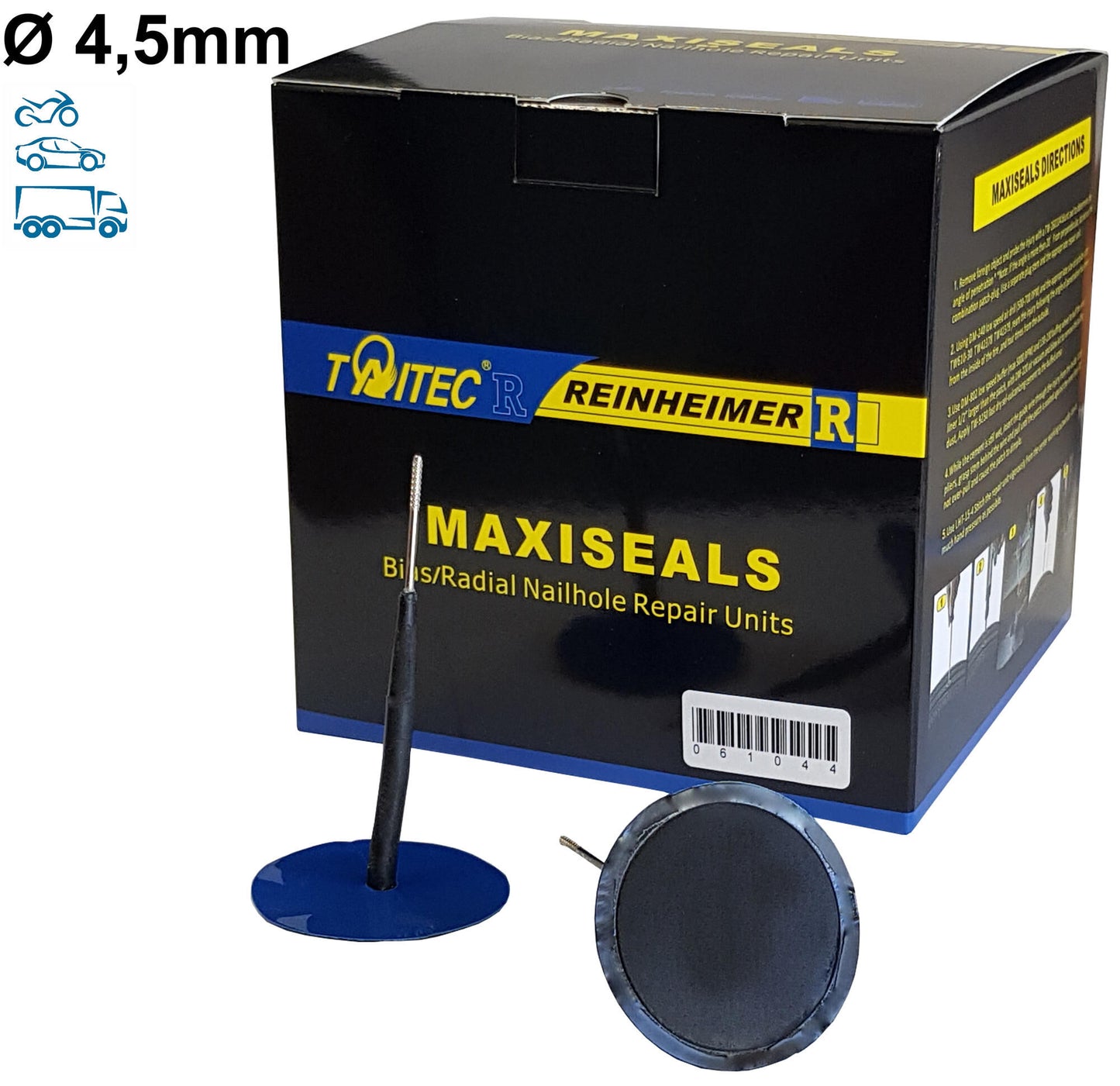 Sonda di riparazione reinheimer set maxi-seal 4,5 mm VE24st.