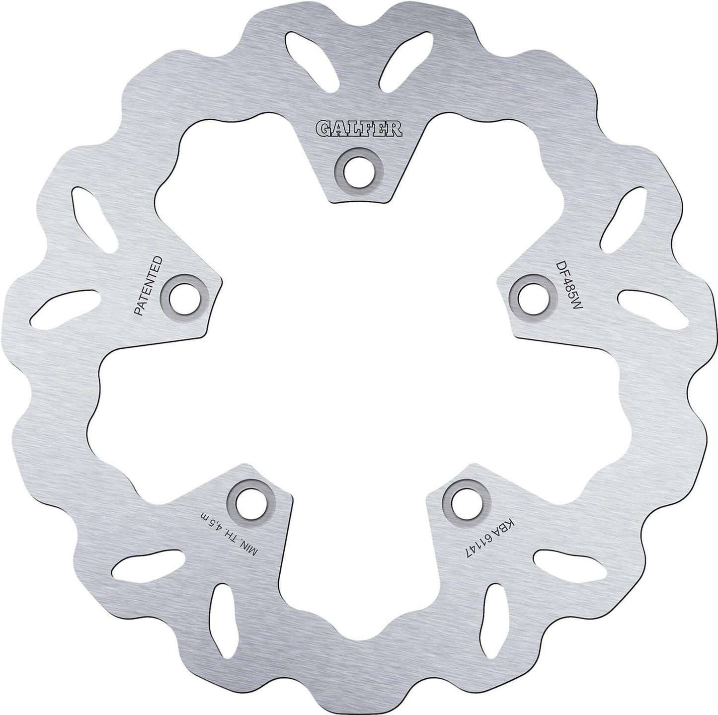 Disco freno Galfer Wave df485 rotore df485 tipo w rigido