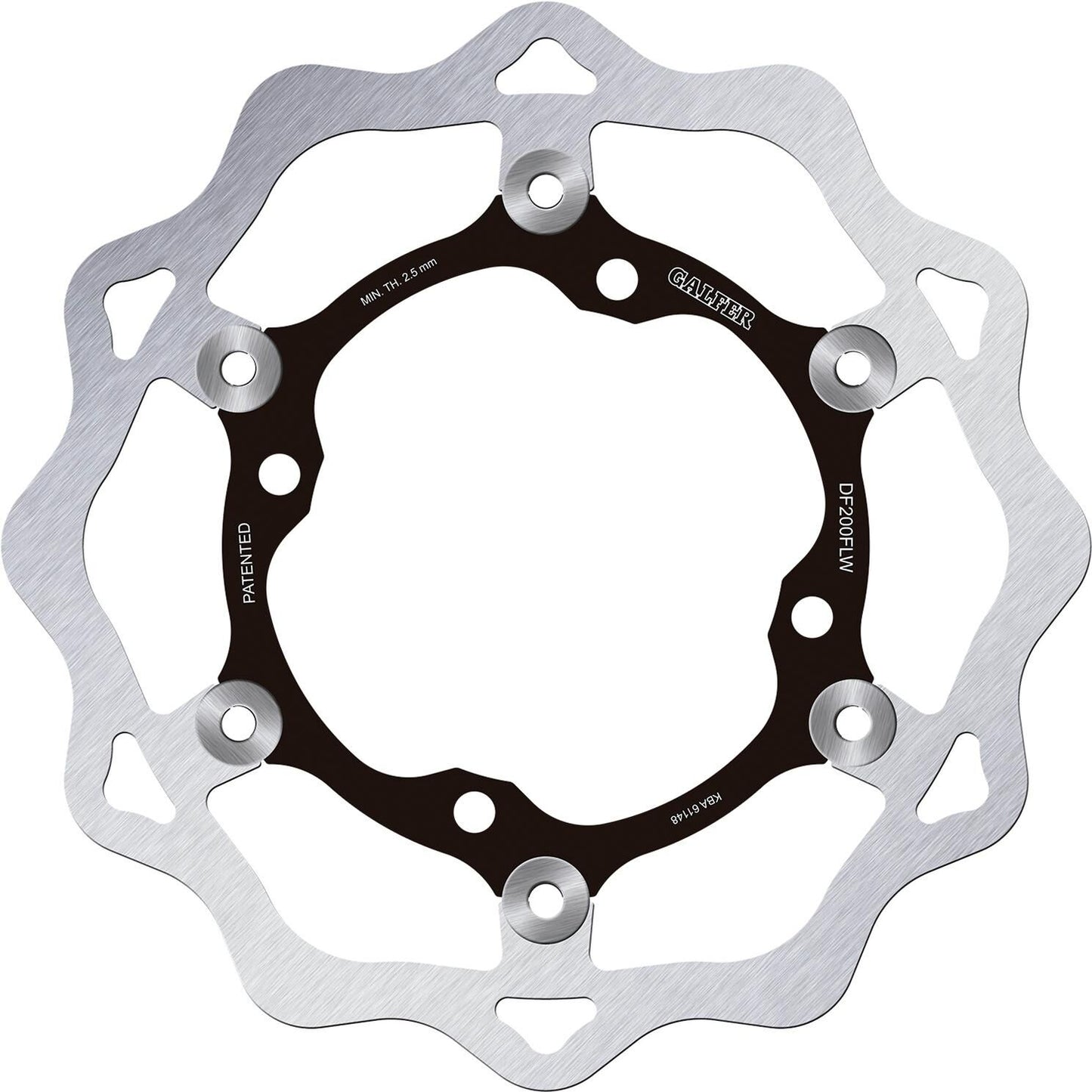 Disco freno Galfer Wave df200 rotore df200 flw fuoristrada flottante