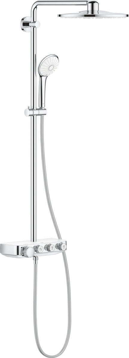 Grohe euphoria smartcontrol 310 duo regendouche - 㸠31 cm - verstelbare wandbevestiging - moon white