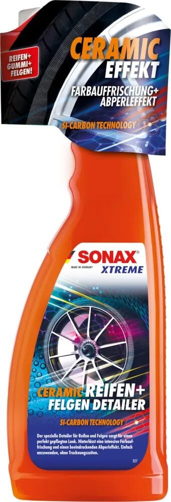 Neumáticos Sonax+detallador de llantas Xtreme Ceramic