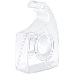 Dispenser per nastro adesivo tesa easy cut® in plastica trasparente