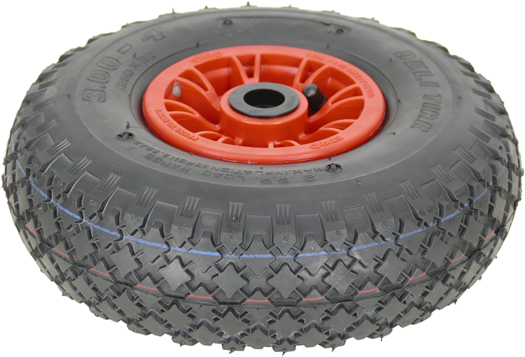 Ruota per carrello Fort 300 4260x85 2 strati cerchio rosso