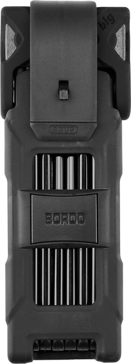 Lucchetto pieghevole Abus Bordo 6000k con borsa per lucchetto ST - lucchetto per bicicletta con cilindro xplus per un'elevata protezione contro la manipolazione - livello di sicurezza 10 - lunghezza 120 cm