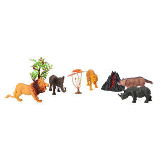 Set di animali selvatici 8 -pezzo