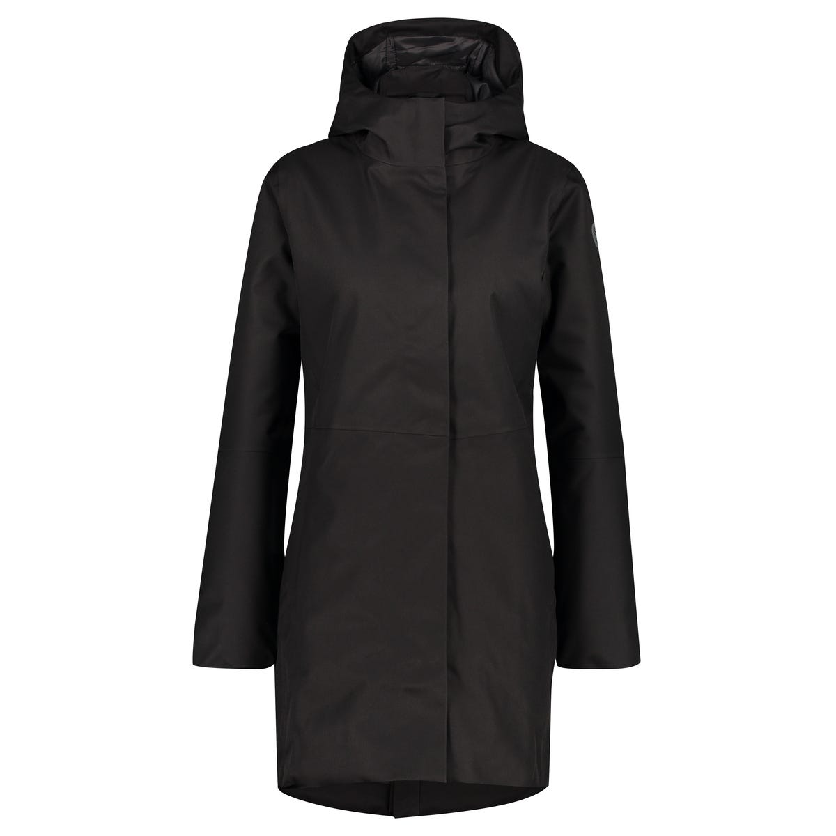 Clean winterregenjas dames black greensphere
