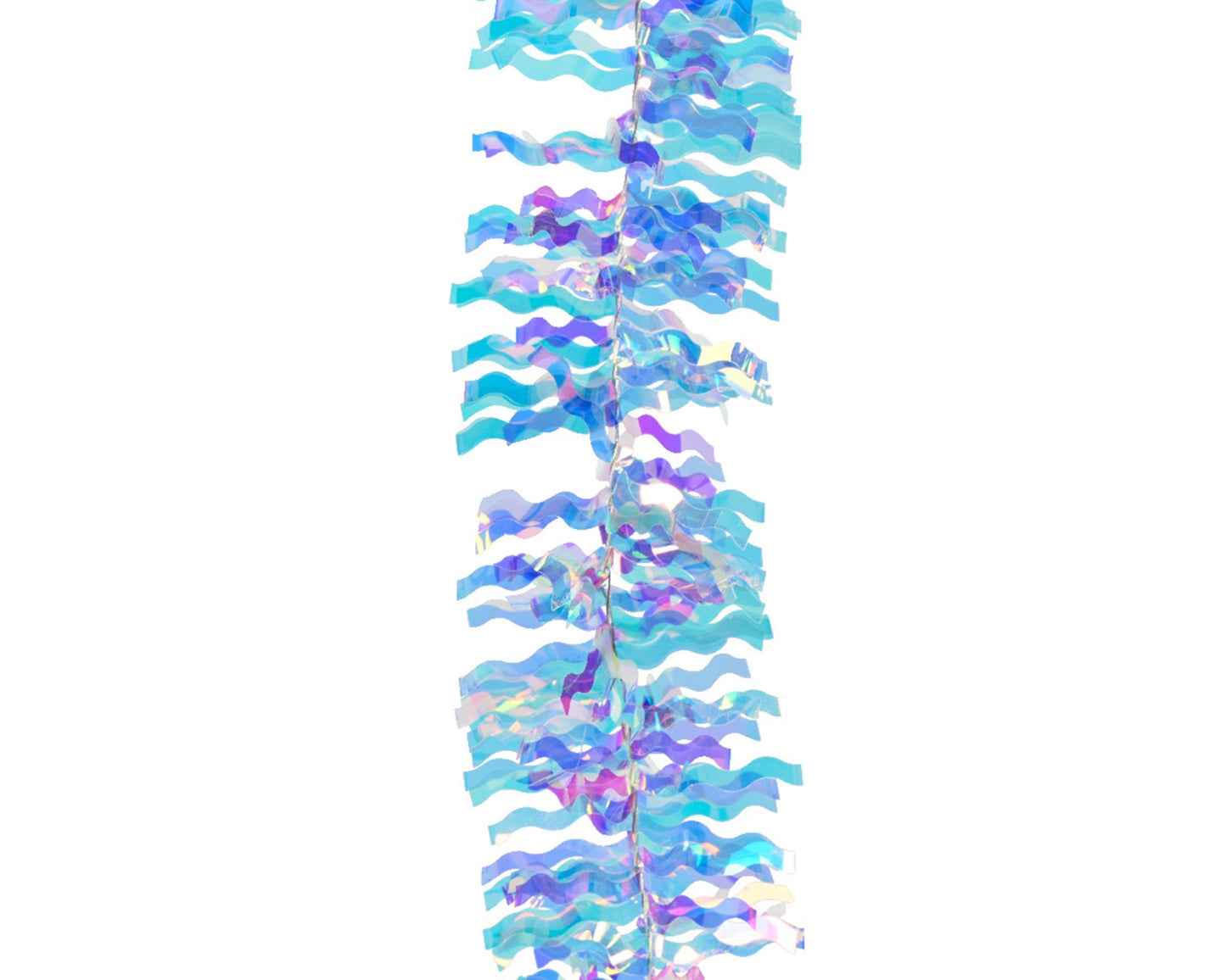 Guirnalda Decoris lametta iridiscente 270cm