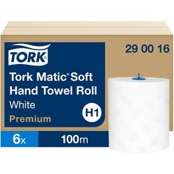 Handdoek tork matic premium wit