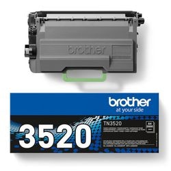 Cartuccia toner Brother TN3520 originale nera