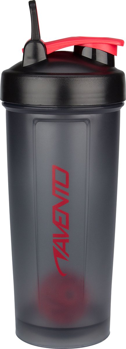 Avento shakebeker - grijs rood - 1,00 l