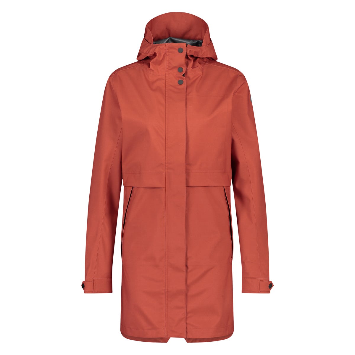 Puch parka regenjas dames cinnabar