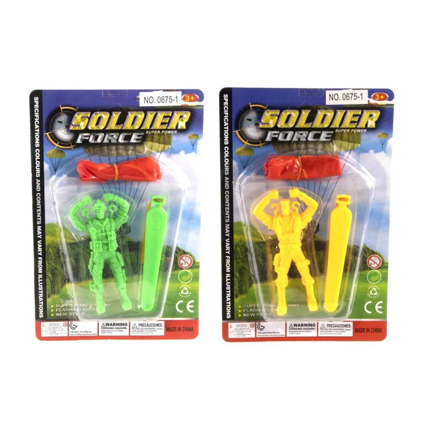 Soldato sparatutto con paracadute 8,5 cm