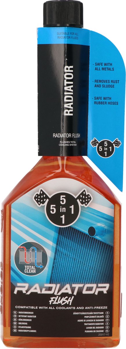 Detergente e protettivo 5 in 1 - lavaggio radiatore 325 ml
