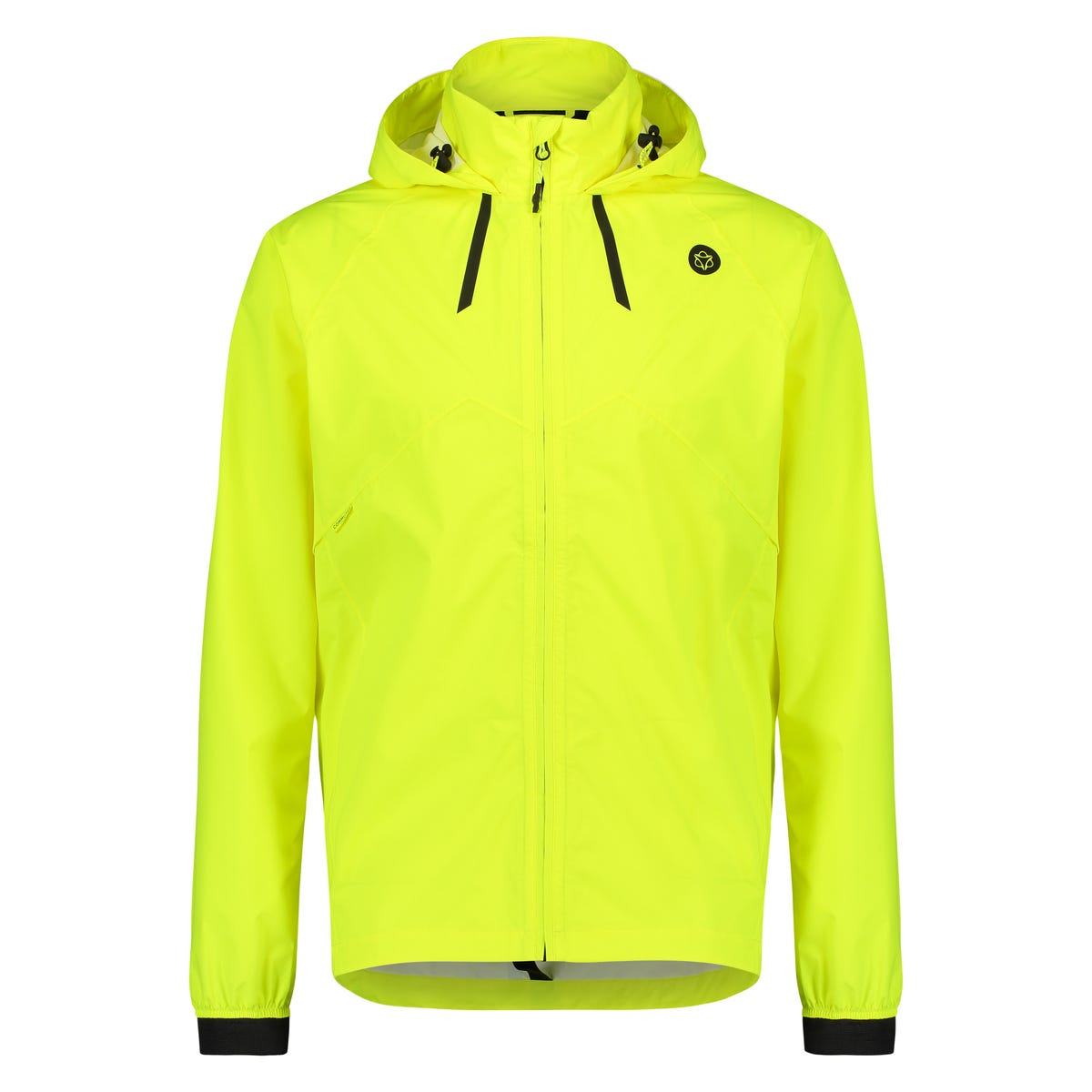 Agu compact regenjas commuter heren hi-vis geel