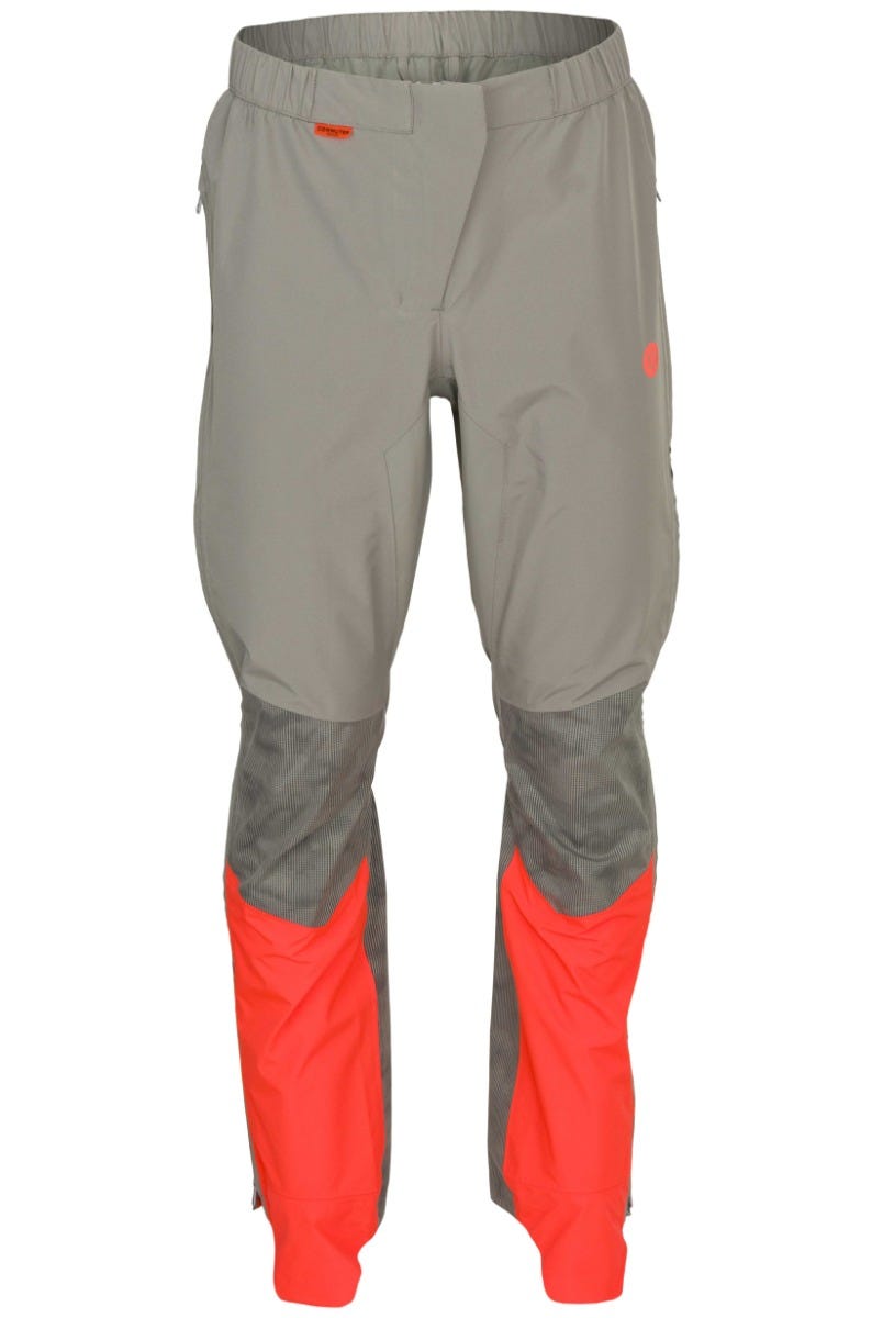 Pantaloni Tech Rain da pendolare da uomo ad alta visibilità riflettenti rossi