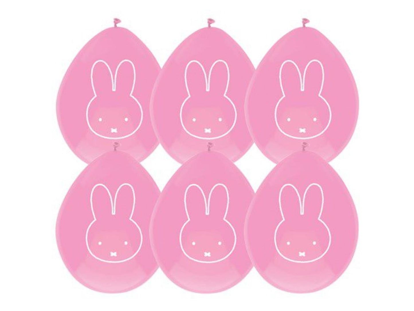 Palloncini Mieffy Pink, 6st.